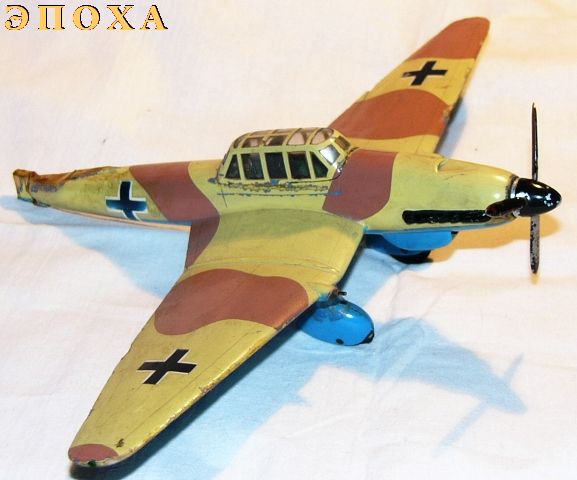 Деревянный самолет Юнкерс 87