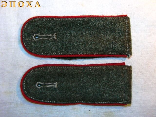 Погоны артиллериста обр.1940 года.