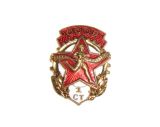 Знак ГТО I степени