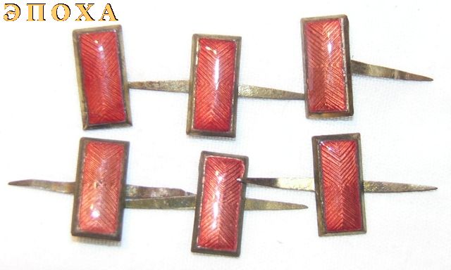 6 шпал комплект на подполковника