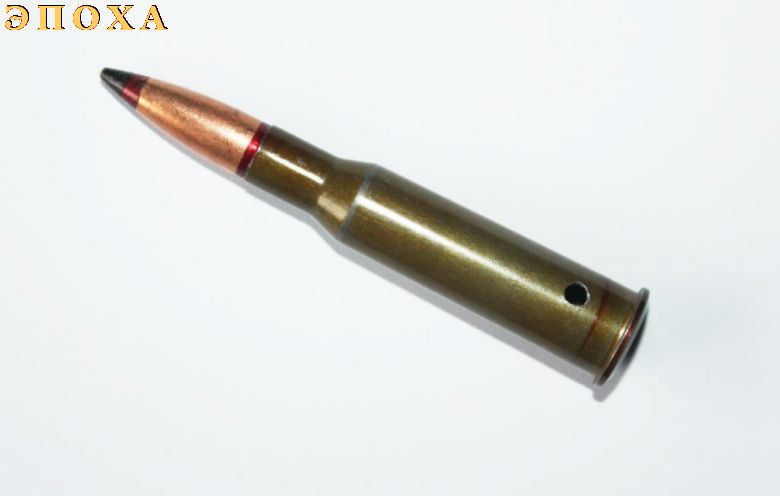 Макет патрона 7.62х54 с бронебойно-зажигательной пулей Б-32М